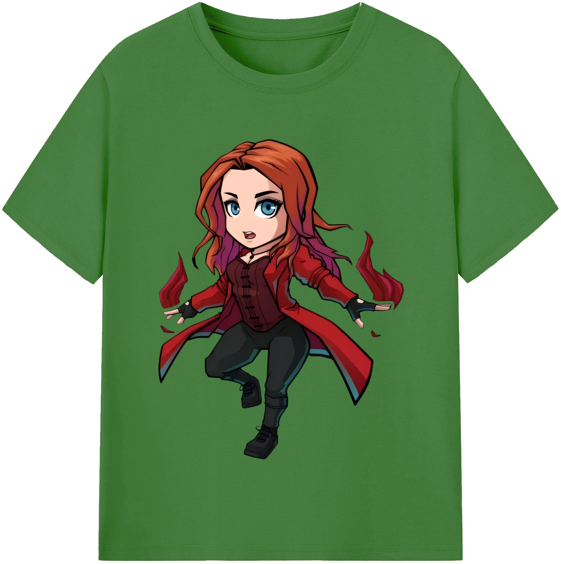 （画像用） アベンジャーズ The Avengers レディースカジュアルプリントTシャツ（綿100％）